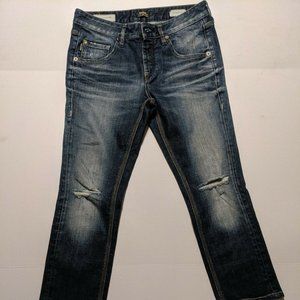 Raser Catherine Distressed Stretch Designer  Jeans 32" waist Italian Designed